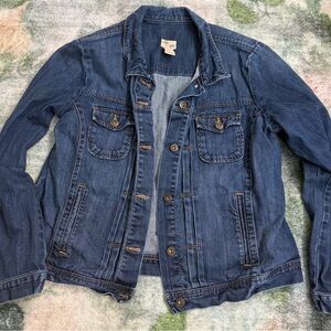 GAP 1969 Pleated Women's Blue Denim Jacket XXL 90s